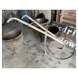 Antique Garden Push Plow & Rotary Till Tool