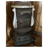 Antique Pot Belly Stove