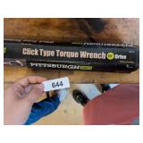 Pittsburgh Torque Wrench - Appears New