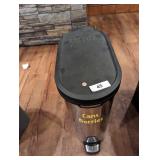 Aluminum Trash Can w/ Lid