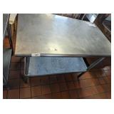 Stainless Steel Food Preparation Table