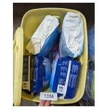 Tote w/ Lid & Adult Diapers