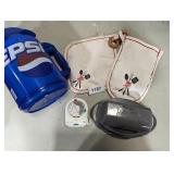 Pepsi 55 Oz. Jug, Kitchen Timer, Mitts &