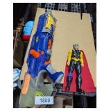 Nerf Gun, Action Figurines & Other