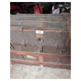 Vintage Railroad Trunk