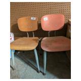 (2) School Room Chairs