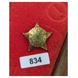 N.Y.C.R.R Police Captain Badge