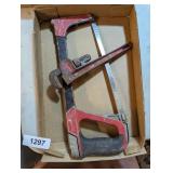 Fuller Pipe Wrench & Milwaukee Hand Saw