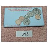 1994 U.S. Mint Uncirculated Coin Set