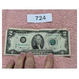 (3) $2.00 Bills