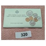 1989 U.S. Mint Uncirculated Coin Set