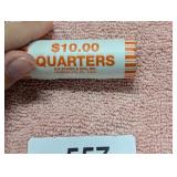 Roll of Quarters Marked P