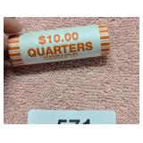 Roll of Quarters Marked P