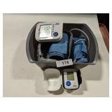 Blood Pressure Monitors in Wash Tub