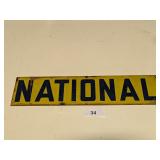 Heavy Metal National Sign (19-1/2"x4-1/2")