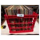 Crate w/ Assorted Records