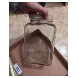 Vintage Anchor Hocking Glass Gallon Jar w/ lid