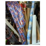 Assorted Wrapping Paper, Gift Bags, Ribbon &