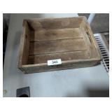 Choc-Ola Indianapolis Ind. Wooden Box - 4x17x13