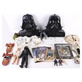 VINTAGE ASSORTED STAR WARS COLLECTIBLES - (15)