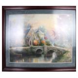 THOMAS KINKADE SIGNED "LAMPLIGHT MANOR" LIMITED