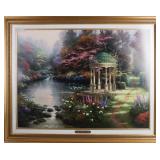 T. KINKADE "THE GARDEN OF PRAYER" SIGNED LIMITED