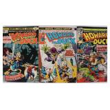 HOWARD THE DUCK #1, 2, & 3 COMIC BOOKS