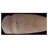 PALEOLITHIC NATIVE AMERICAN STONE AXE HEAD