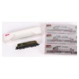 ATLAS N GAUGE MODEL LOCOMOTIVES IN BOX - (4)