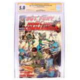 SGT. FURY & HIS HOWLING COMMANDOS #59 CGC SIGNED