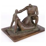 SOTO TOVAR COLD CAST BRONZE STATUE "AMANTES"