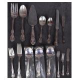 INTERNATIONAL STERLING SILVER WILD ROSE SILVERWARE