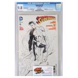 SUPERMAN #32 CGC 9.8 2014 SAN DIEGO COMIC CON ED.