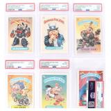 1986 &1987 GARBAGE PAIL KIDS PSA GRADED CARDS