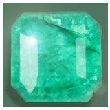 9.55CT BRIGHT GREEN EMERALD LOOSE GEMSTONE