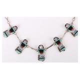 THERESA WASETA ZUNI STERLING SILVER NECKALCE