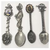 Pewter Spoon Lot