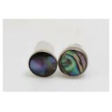 Abalone Earring Set Sterling Silver