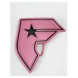 Belt Buckle - Famous Star and Straps - Pink