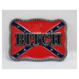 Belt Buckle - Bitch Confederate