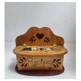 Recipes Box - Wood