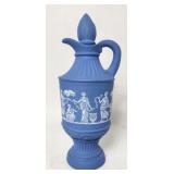 AVON Wedgewood Blue Decanter/Bath Oil Bottle