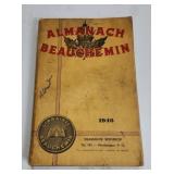 1946 Almanach Almanac Beauchemin