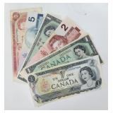 1967-1986 Canada Banknotes