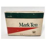 Mark Ten Cigarette Cardboard Pack Empty