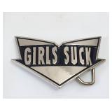 Belt Buckle - Girls Suck