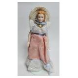 Southern Belle Porcelain Doll with Stand AVON