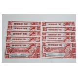 Canadian Tire 10c Coupons Lot of 10