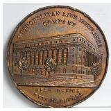 1950 Metropolitan Life Insurance Medal