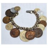 1960s Coin Bracelet